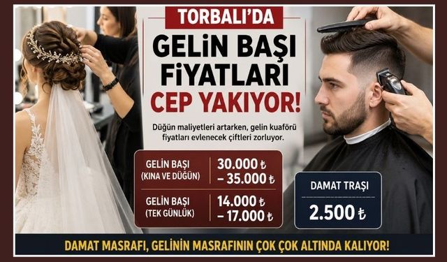 Torbalı’da Gelin Başı Fiyatları Cep Yakıyor