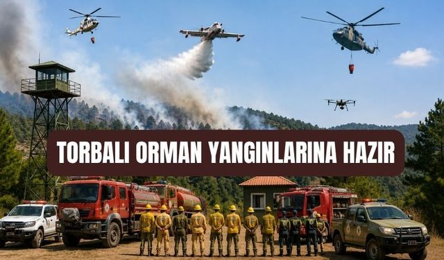 Torbalı Yangına Karşı Teyakkuzda