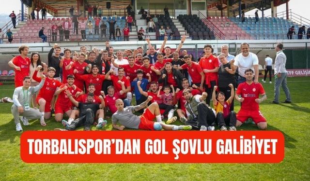 Torbalıspor'dan gol şovu