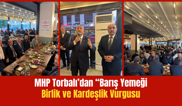 MHP Torbalı’dan Barış Sofrası
