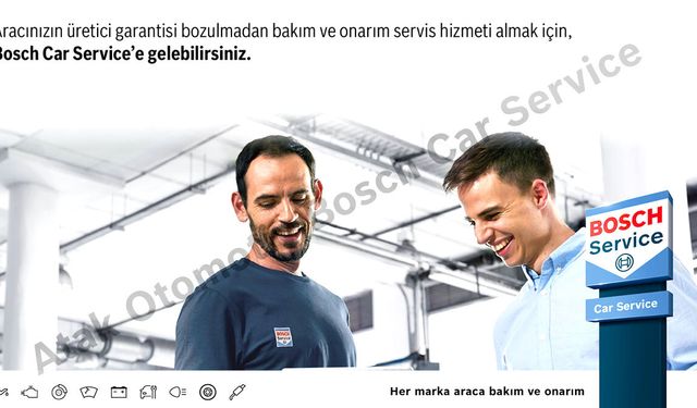 Van’da Araç Teknolojilerine Uyum Sağlayan Servis Dönemi Atak Otomotiv Bosch Car Service