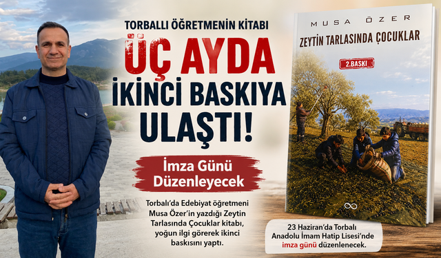 Torbalılı Öğretmenin Kitabı Üç Ayda İkinci Baskıya Ulaştı