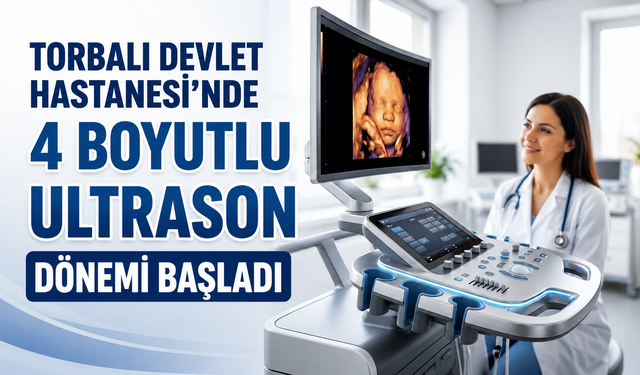 Torbalı Devlet Hastanesi’nde 4 Boyutlu Ultrason Dönemi Başladı