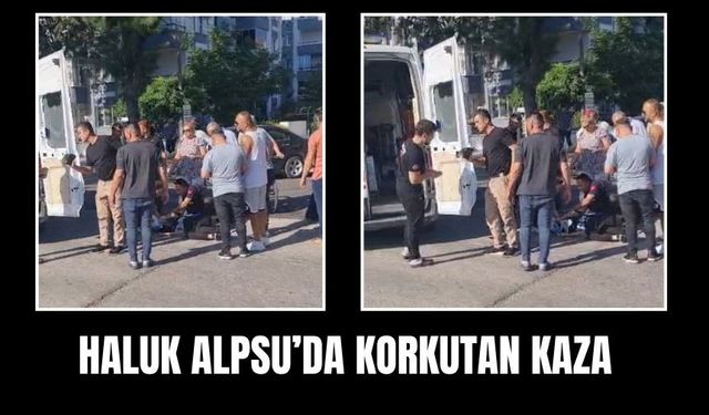 Haluk Alpsu Bulvarı’nda Trafik Kazası: Genç Kadın Yaralandı