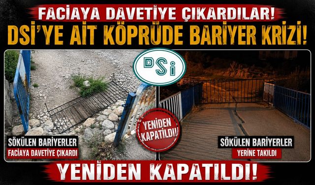 Facia Yaşanmadan Önlem Alındı: DSİ Köprüsünde Demirler Kaynatıldı