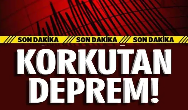 Torbalı'da panikleten deprem