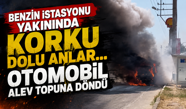 Alev topuna döndü