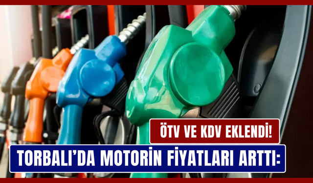 Motorin fiyatları arttı: ÖTV ve KDV eklendi!