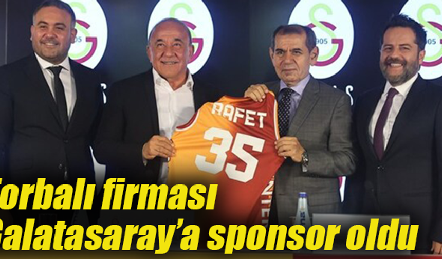 Torbalı’dan Galatasaray’a sponsorluk