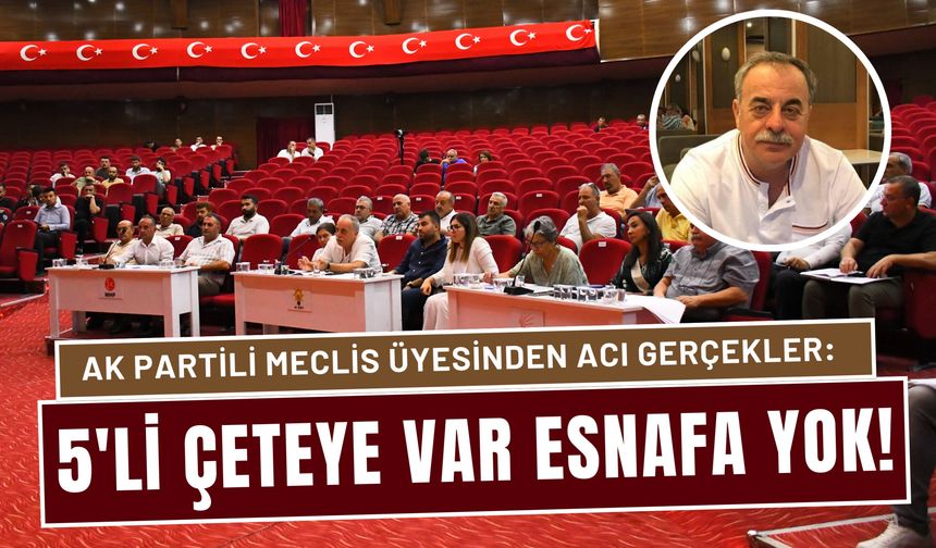 AK Partili meclis üyesi hükümeti eleştirdi