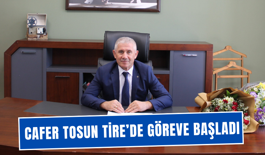 Başarılı Müdür Tire’de göreve başladı