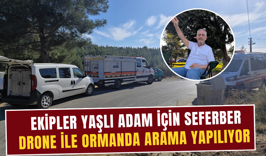 Yaşlı adamdan dün ögleden beri haber alınamıyor