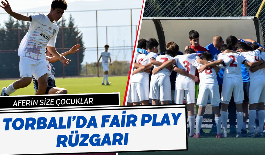 Altınordu’nun gençlerinden fair play dersi