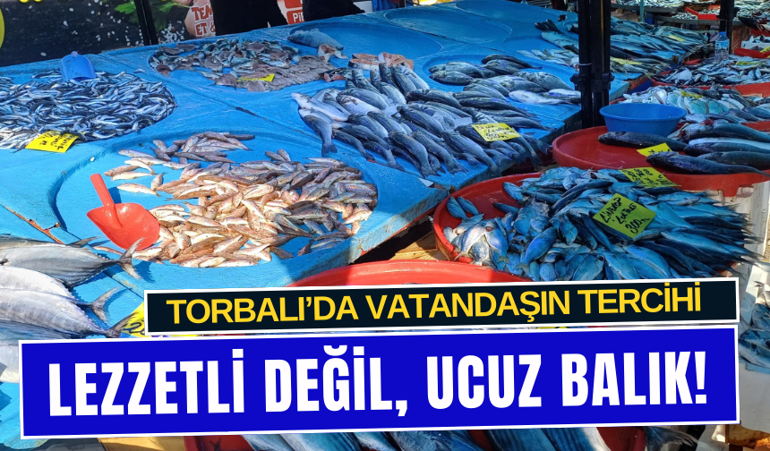 Lezzetli Değil, Ucuz Balık!