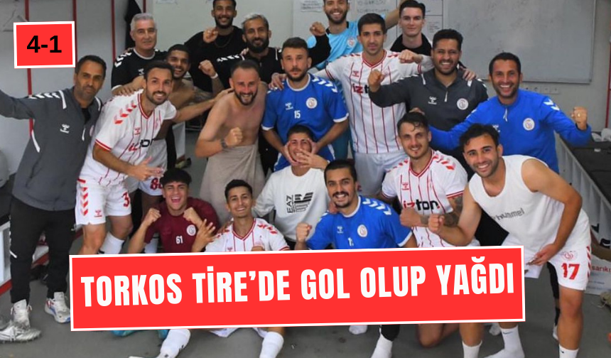 Torkos Gol Olup Yağdı