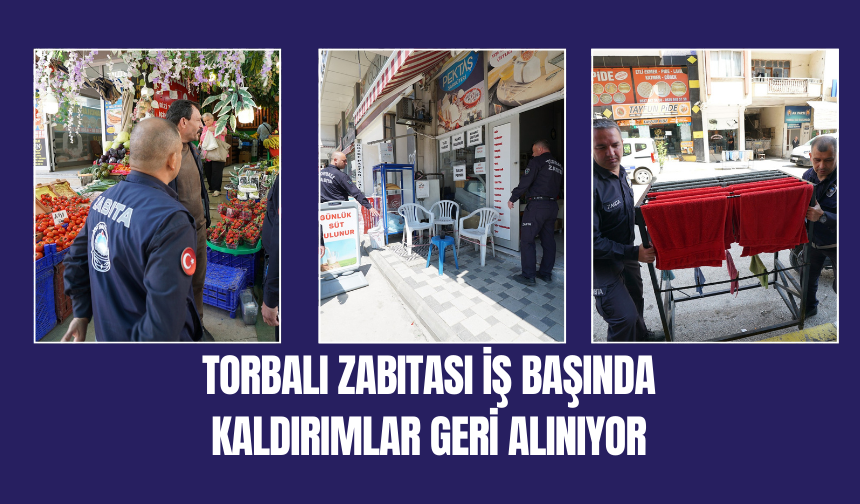 Torbalı Belediyesi’nden Kaldırım İşgallerine Sıkı Denetim