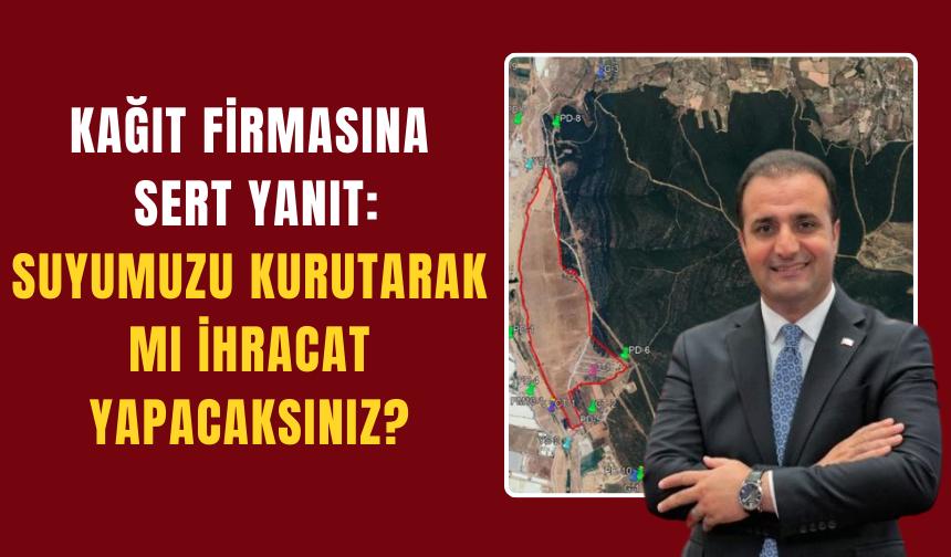Başkan Olgun'dan Konya Kağıt'a bir tepki daha
