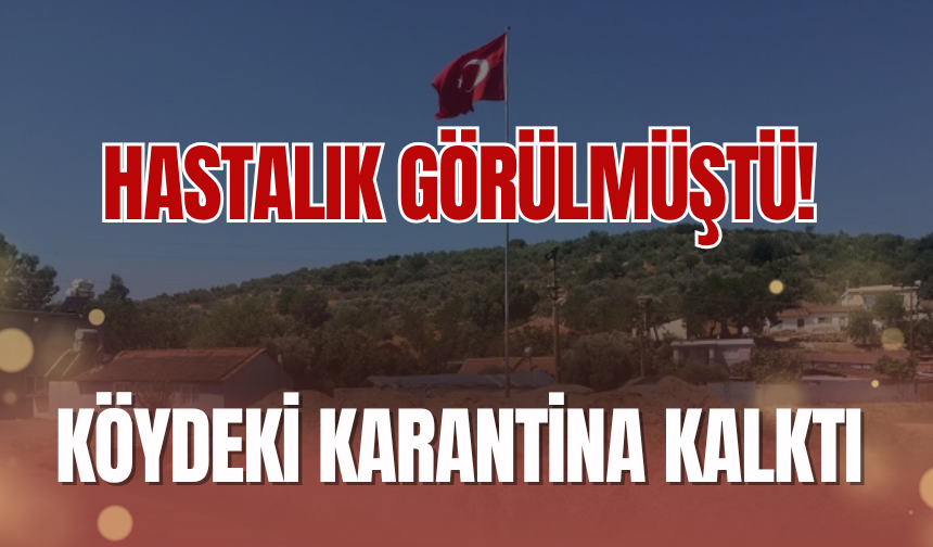 Karantina Kaldırıldı, Hayvancılık Yeniden Başladı!