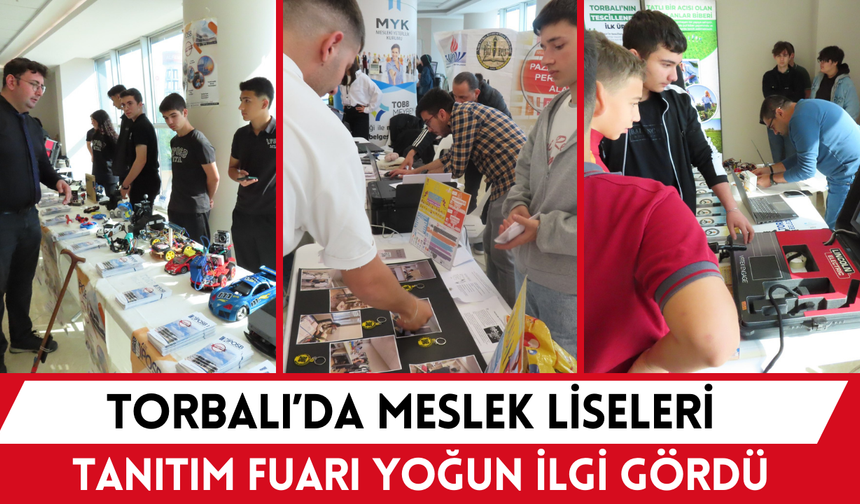 Meslek Liseleri Tanıtım Fuarına Yoğun İlgi