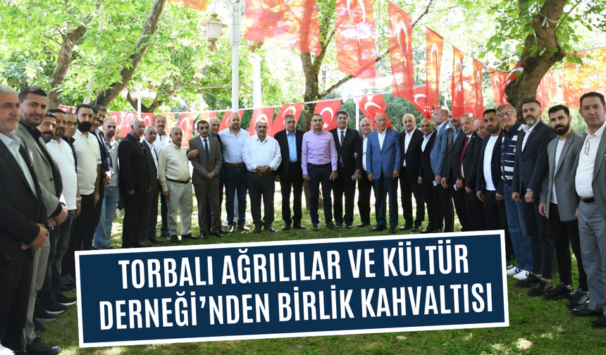 Ağrılılar kahvaltıda buluştu