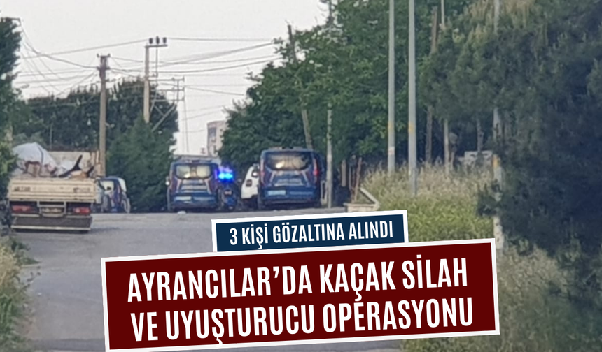 3 kişi gözaltına alındı
