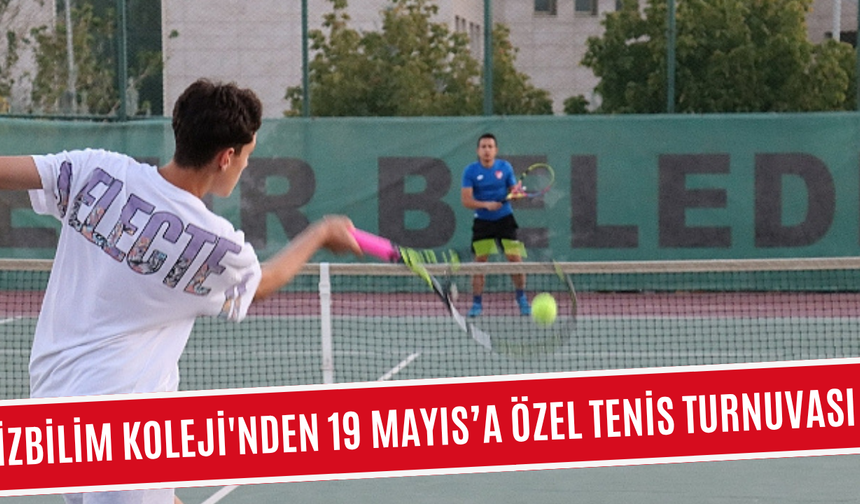 İzbilim Koleji'nden 19 Mayıs’a Özel Tenis Turnuvası