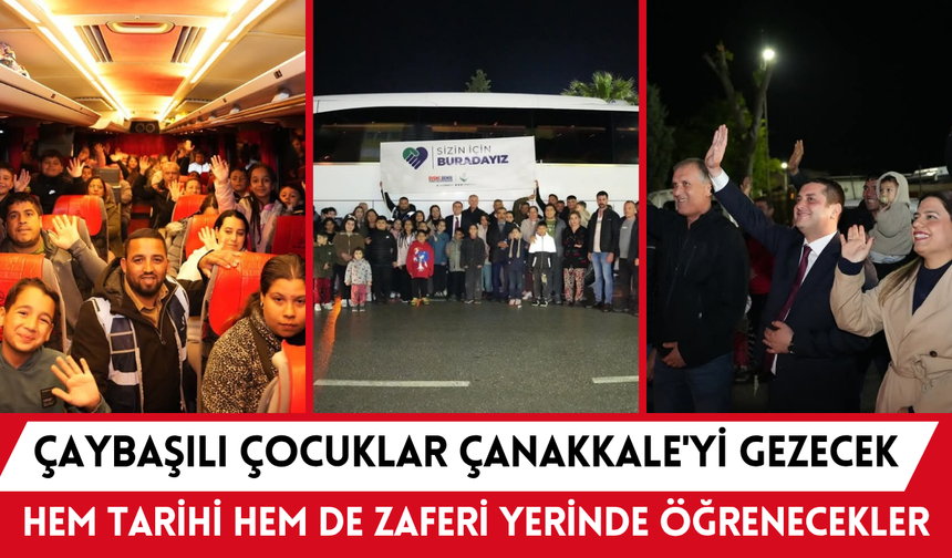 Başkan Demir çocukları bizzat uğurladı