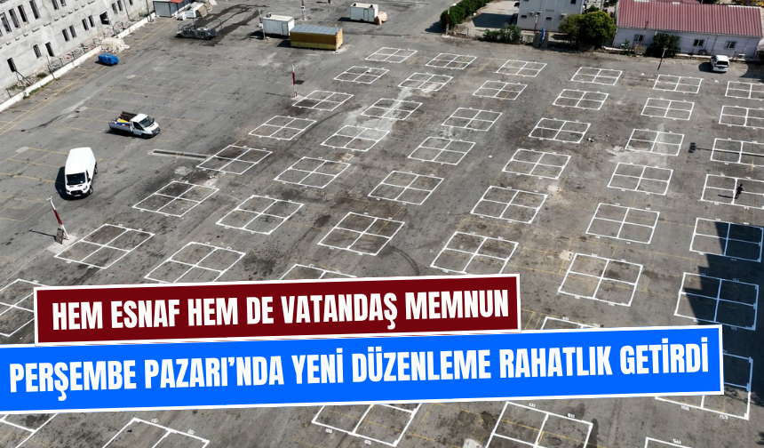 Hem esnaf hem de vatandaş memnun