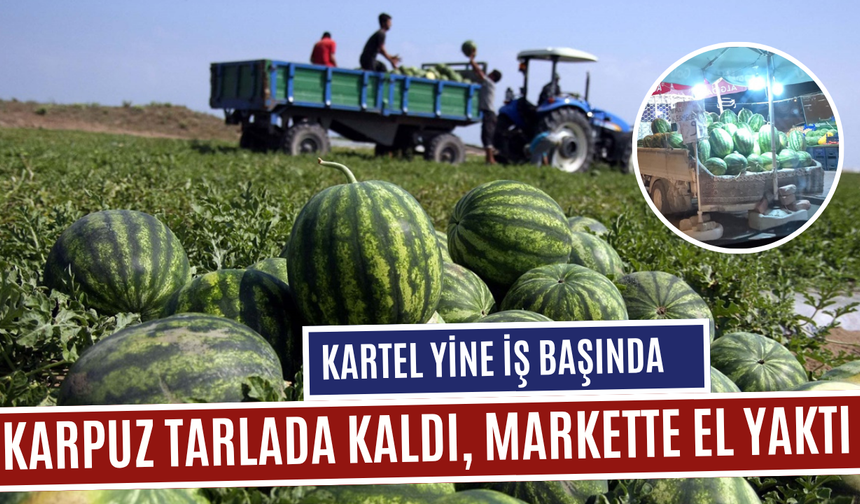 Marketlerdeki fiyatlar üreticiyi isyan ettirdi