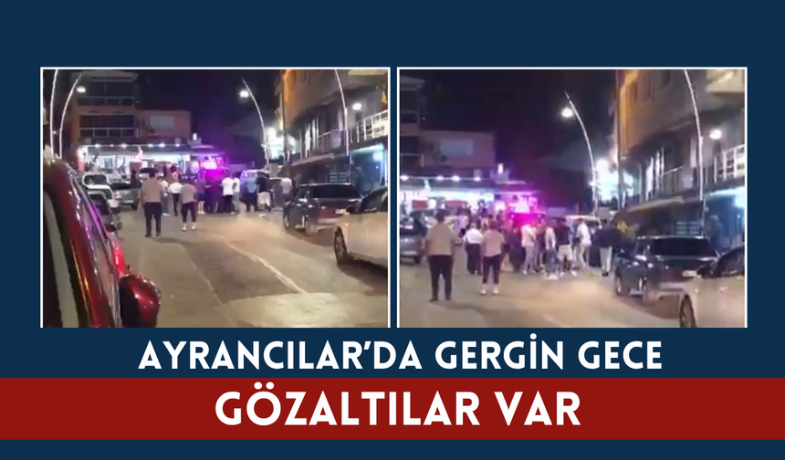Ayrancılar’da Kıraathanede Arbede: 8 Gözaltı
