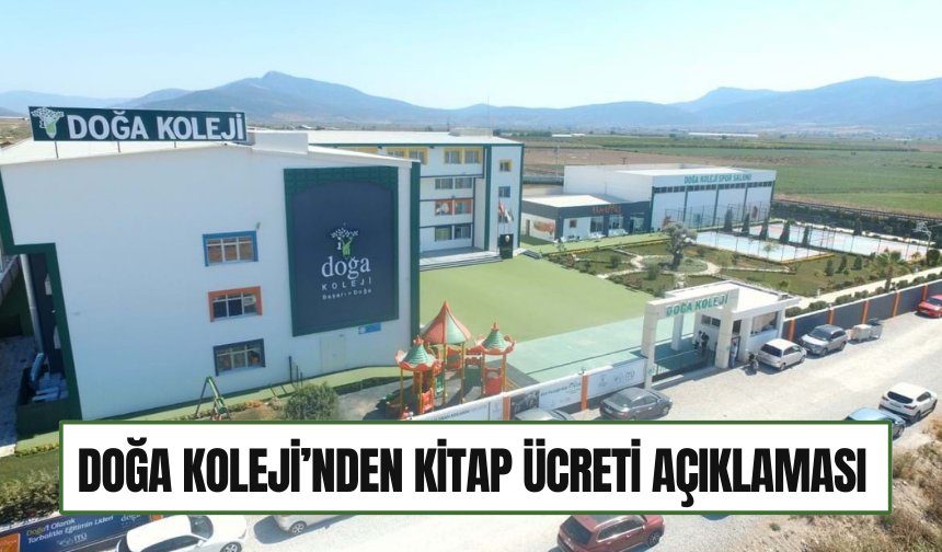 Doğa Koleji Torbalı’da kitap ücreti tartışması: Veli isyan etti, okuldan yanıt geldi