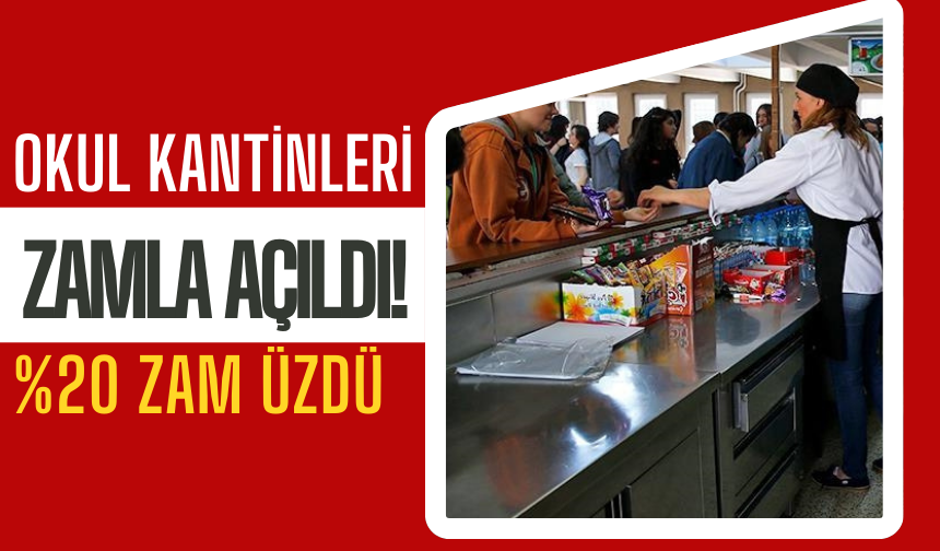 Öğrenciler kantine ulaşamıyor