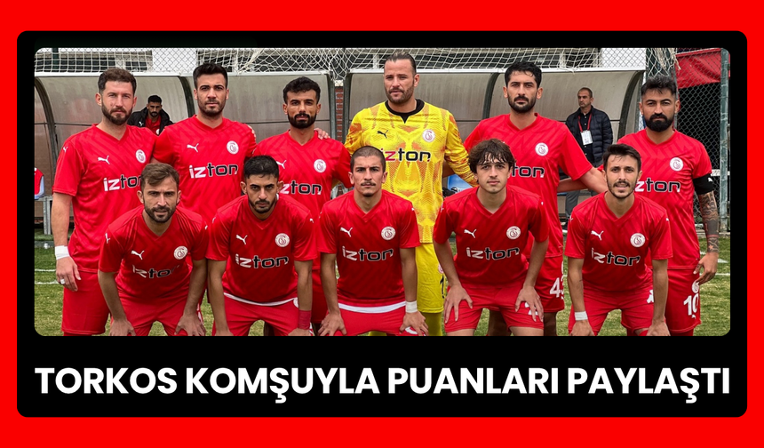 İZTON Torbalıspor, Gaziemir deplasmanından 1 puanla döndü