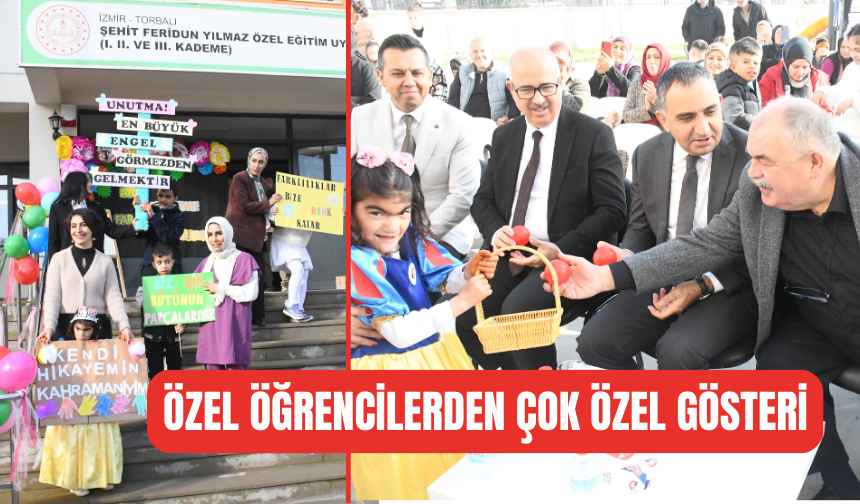 Özel Öğrencilerden 3 Aralık’ta Anlamlı Gösteri