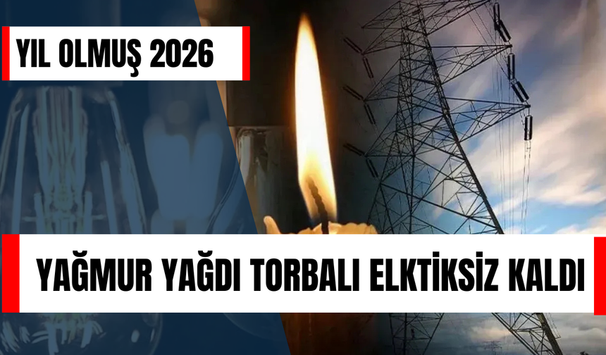 Yağmurla Birlikte Gelen Elektrik Kesintileri Tepki Çekti