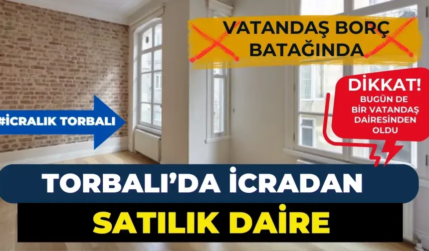 Torbalı Mahallesi’ndeki Daire İcra Yoluyla Satışa Çıkarıldı