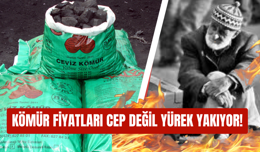 Sobada Kömür Değil, Vatandaşın Yüreği Yanıyor