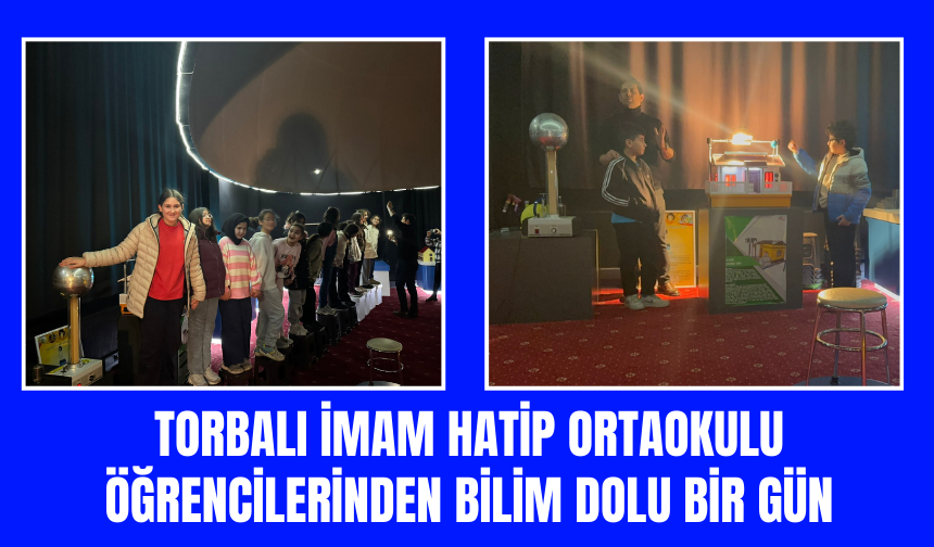 İmam Hatip öğrencilerinden bilim dolu bir gün