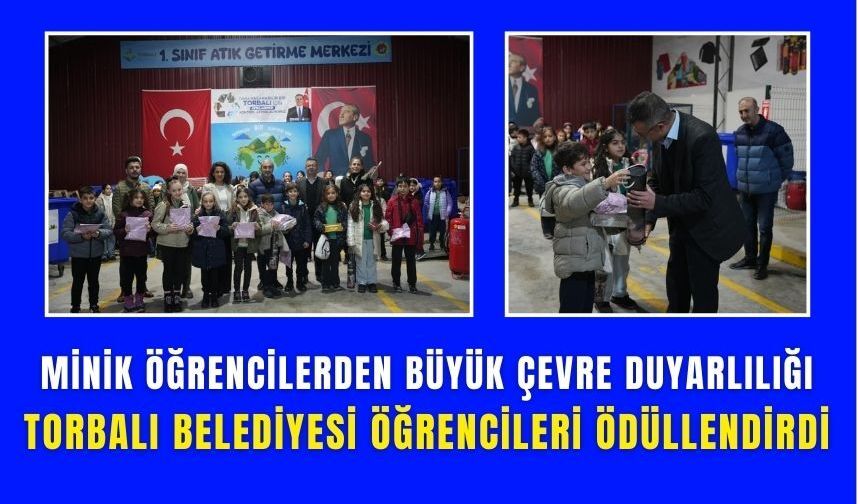 Minik Öğrencilerden Büyük Çevre Duyarlılığı