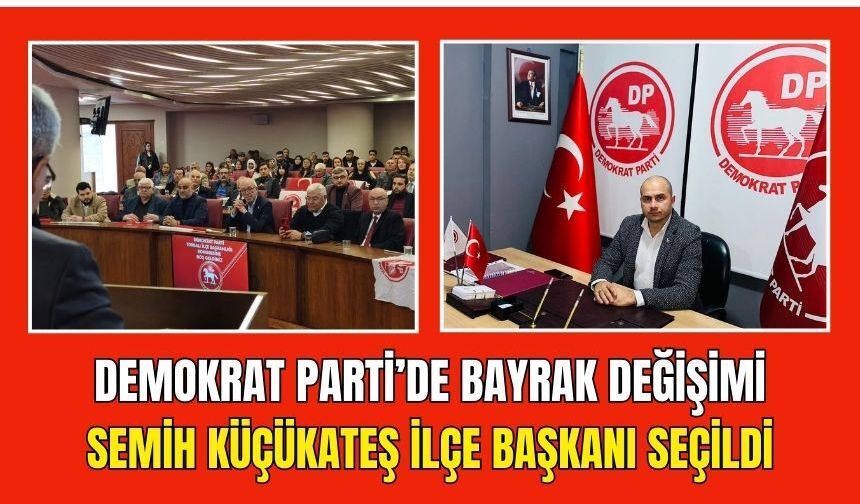 Demokrat Parti Torbalı’da Bayrak Değişimi
