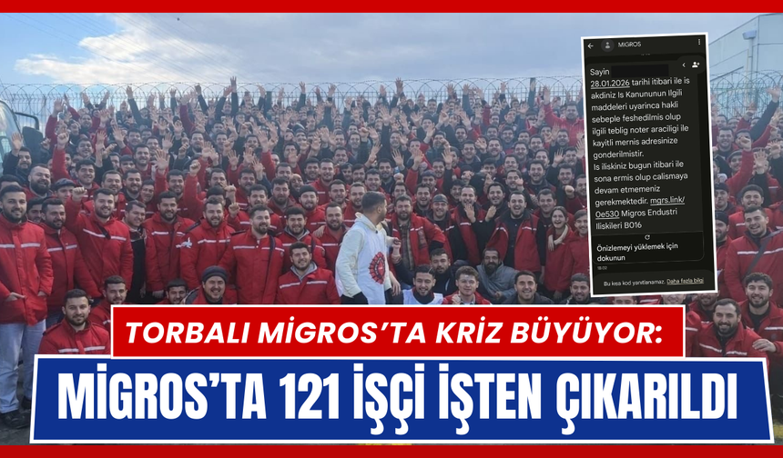 Migros Depolarında Gerilim Tırmanıyor: 121 İşçi İşten Çıkarıldı