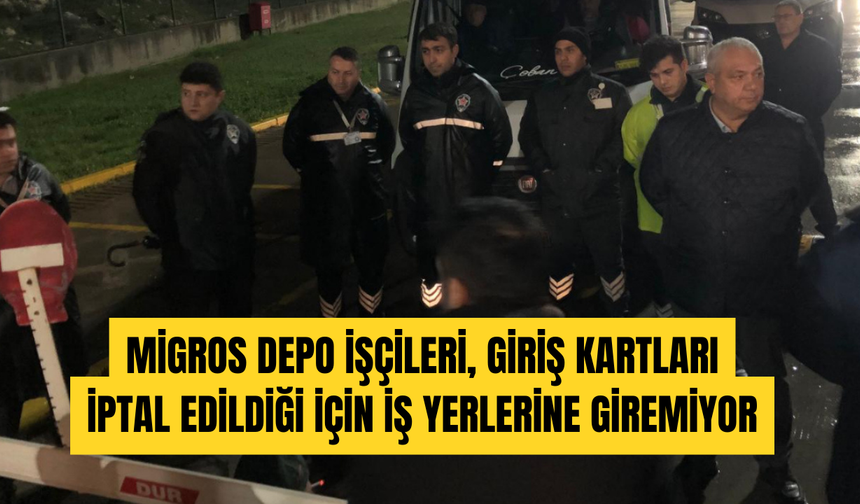 Migros'un Torbalı deposunda işçilerin direnişi sürüyor