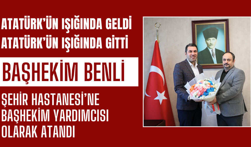 Başhekim Benli görevinden ayrıldı