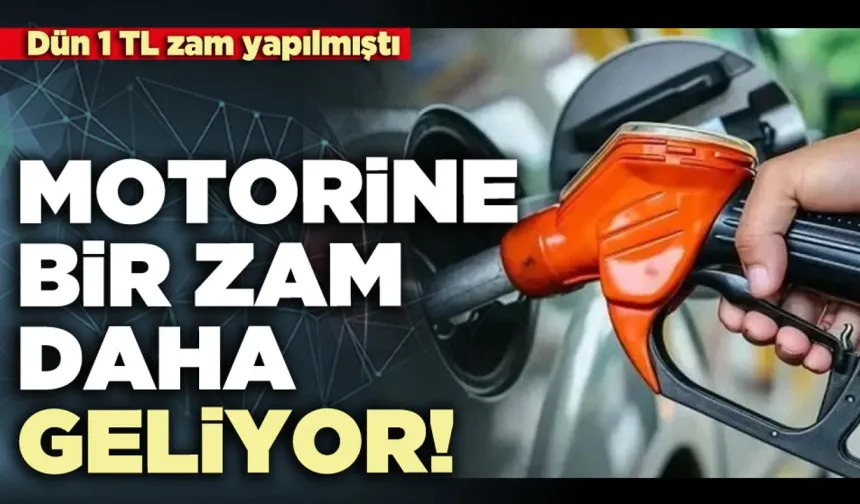 Motorine zam üstüne zam