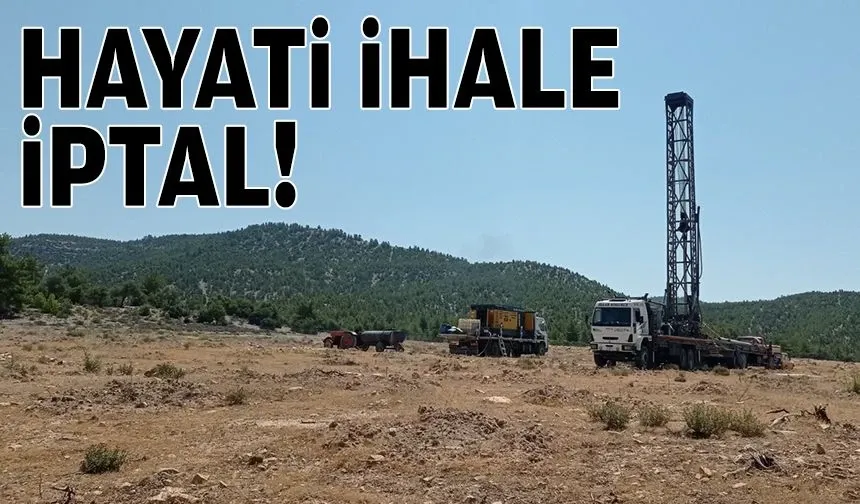 Torbalı da Kapsamdaydı: İZSU’nun Yeraltı Suyu İhalesi İptal Edildi