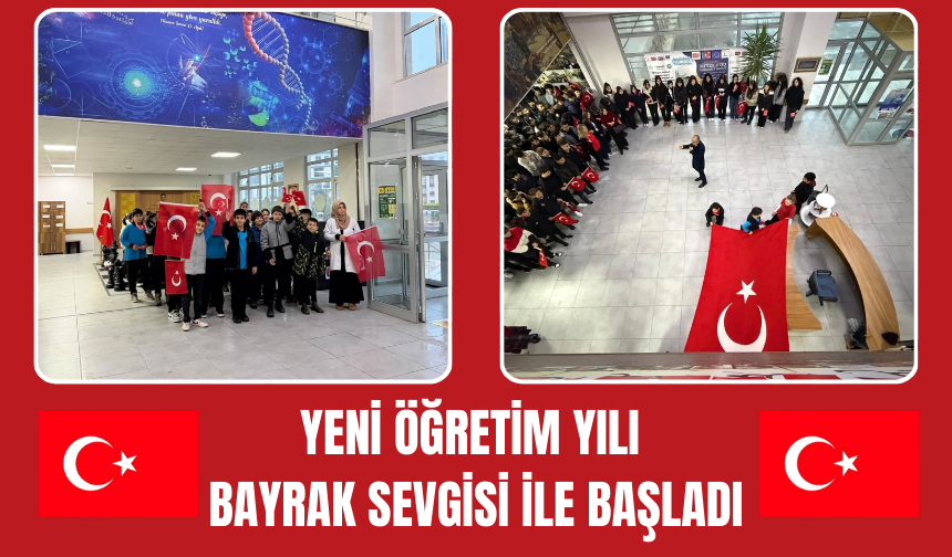 Torbalı’da 43 Bin Öğrenci Bayrak Sevgisiyle Ders Başı Yaptı