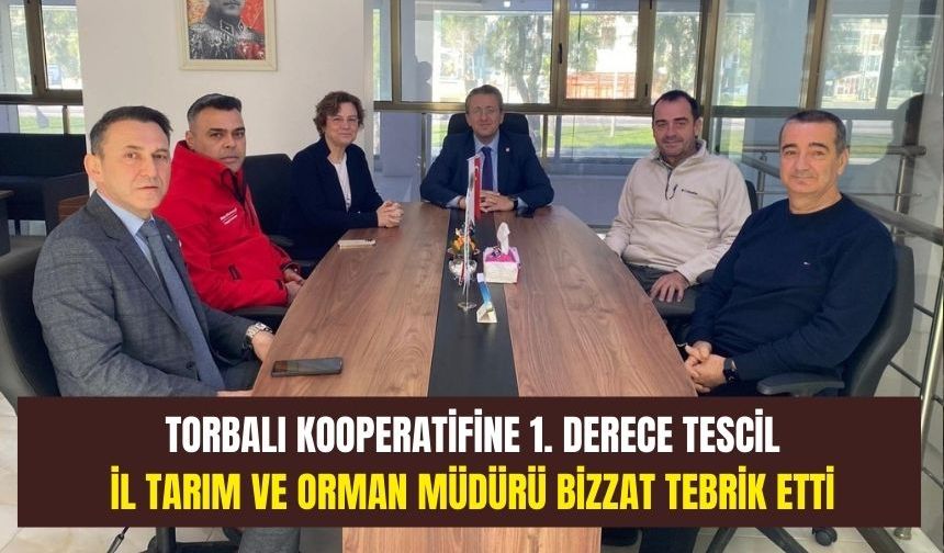 Torbalı Kooperatifine 1. Derece Tescil