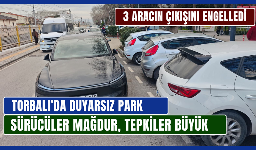 Torbalı’da Hatalı Park Sorunu Aşılamıyor