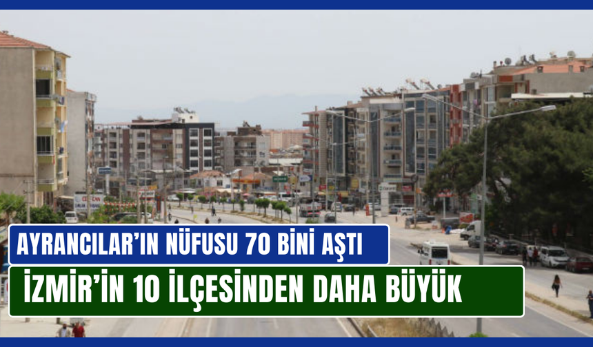 Ayrancılar’ın Nüfusu 71 Bin 463