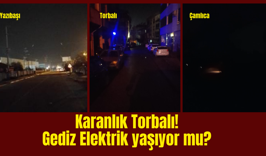 Torbalı’da Aydınlatma Tepkisi: “Faturaya Gelince Var, Hizmete Gelince Yok”